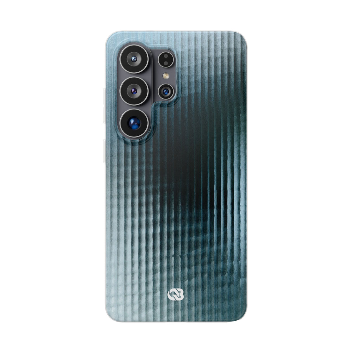 Blue Lite Phone Case for Samsung - Glacial Reeded Glass
