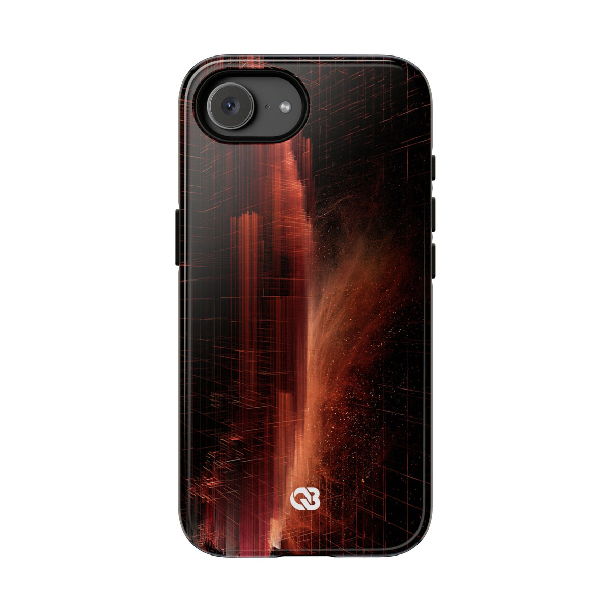 Luminous Monolith · Tough Phone Case for iPhone · Black