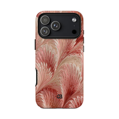 Blush Petal Plume · Tough Phone Case for iPhone · Pink