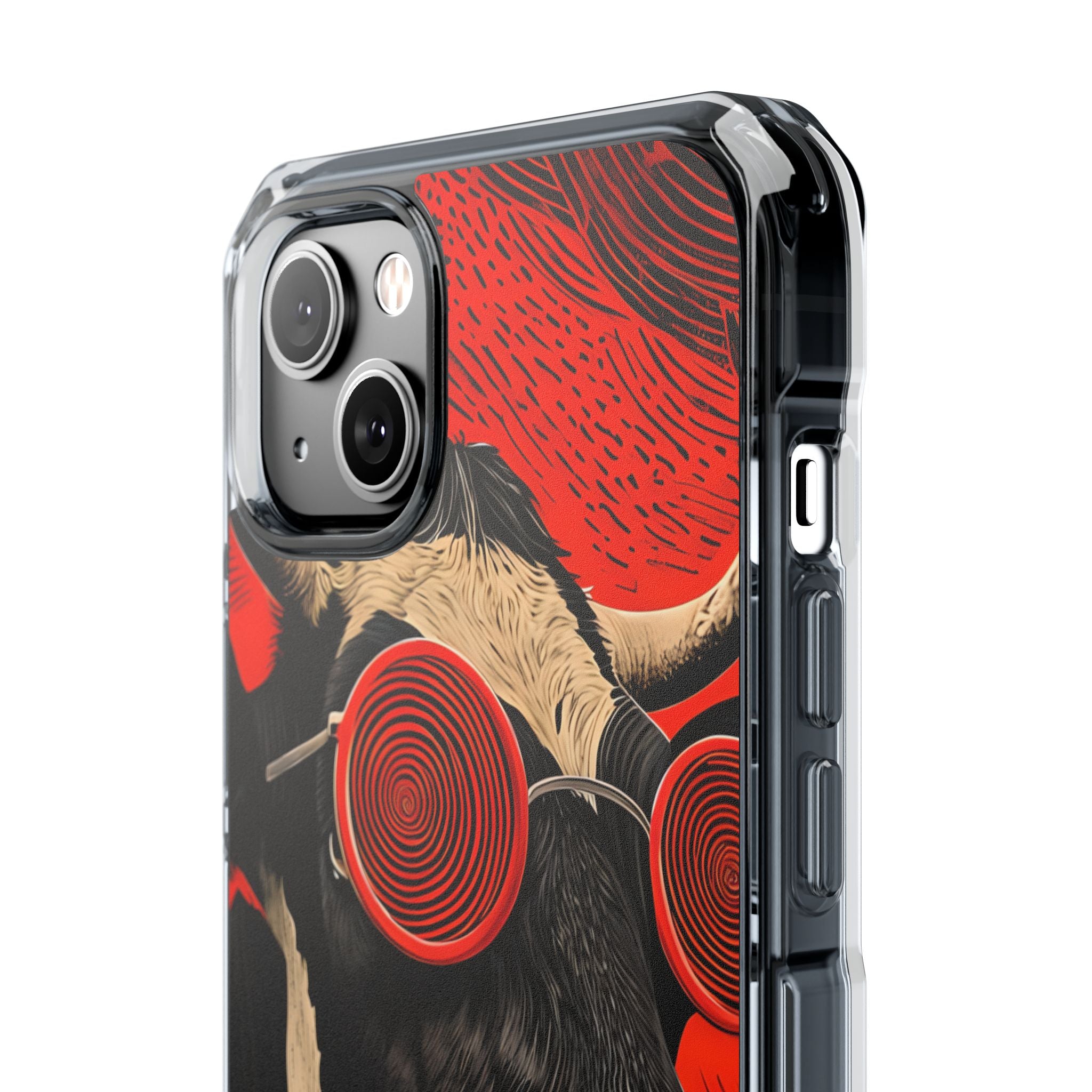 Hypnotic Cow iPhone 14 Plus Case - Impact