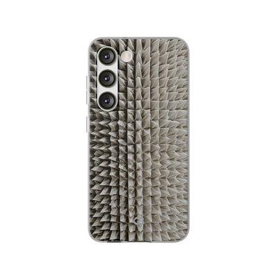 Beige Lite Phone Case for Samsung - Bone Spiked Grid