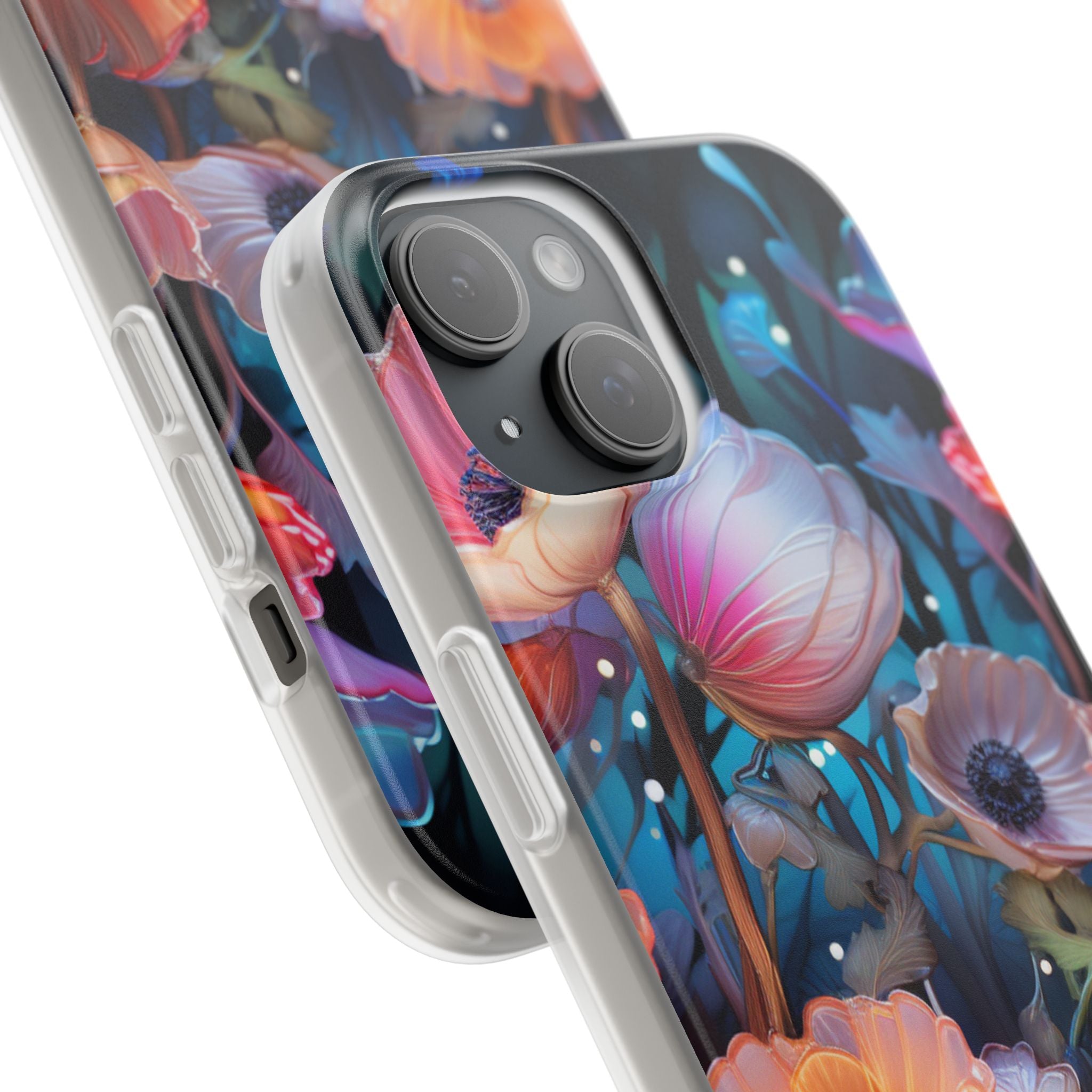 Luminous Poppy Glade · Soft Coque de téléphone pour iPhone