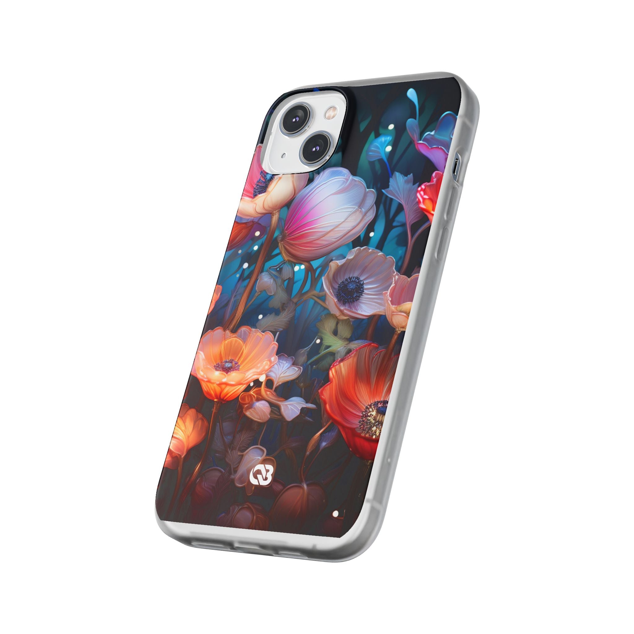 Luminous Poppy Glade · Soft Coque de téléphone pour iPhone