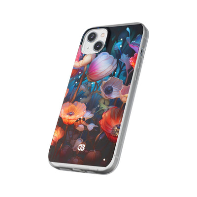 Luminous Poppy Glade · Soft Coque de téléphone pour iPhone