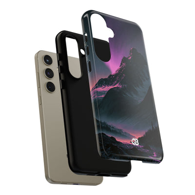 Arctic Aurora Summit · Tough Phone Case for Samsung · Black