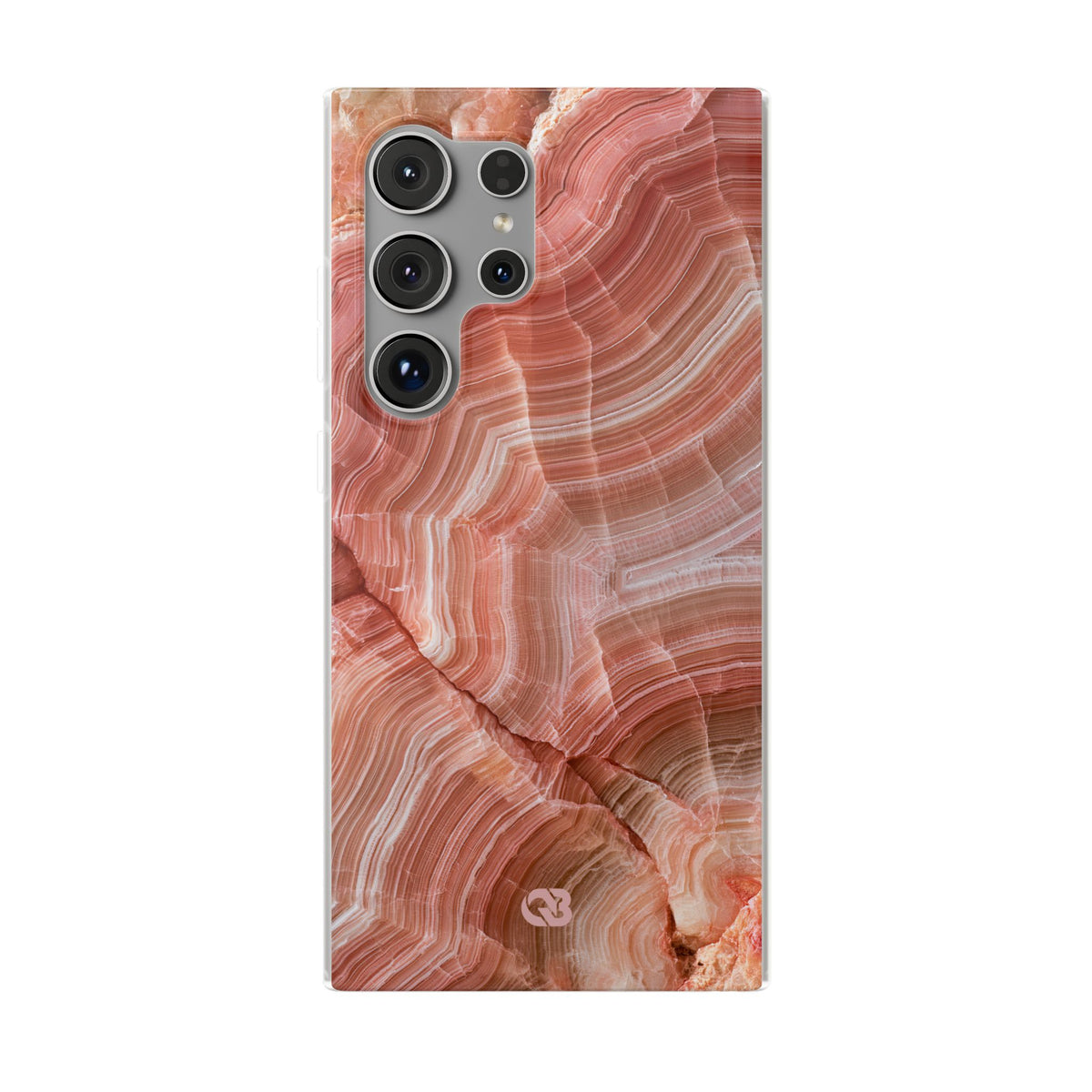 Blushing Rose Strata · Lite Phone Case for Samsung · Pink