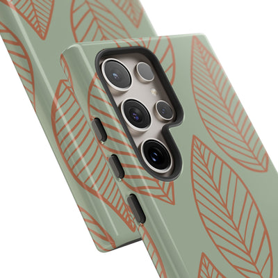 Sage Earth Leaves · Tough etui na telefon Samsung
