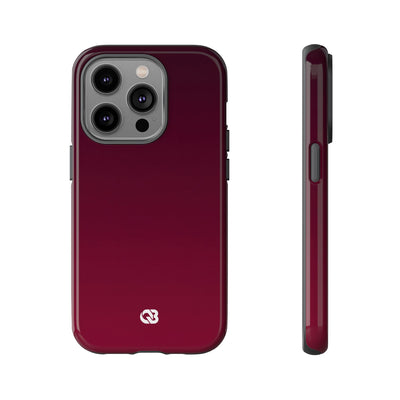 Bordeaux Spectrum · Tough Phone Case for iPhone · Red