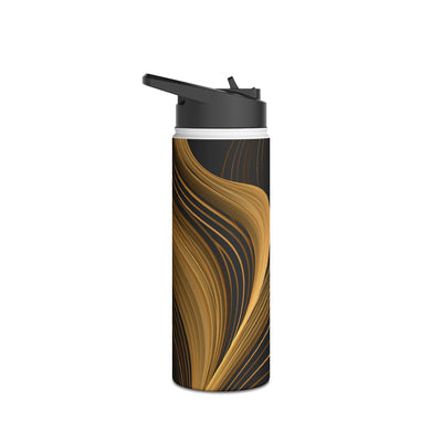 Gilded Strata · Insulated Water Bottle · Gold