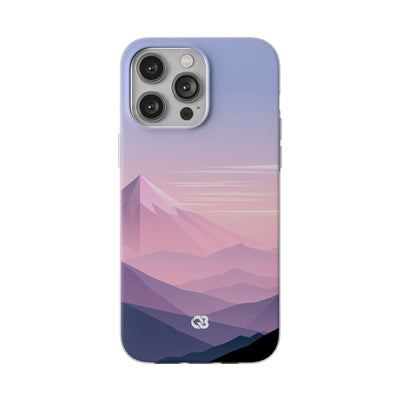 Purple Lite Phone Case for iPhone - Lavender Alpine Dawn