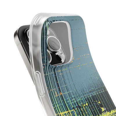Acid Raster Circuit · Lite Phone Case for iPhone ·  Teal