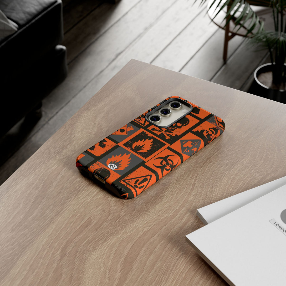 Urban Hazard · Tough Phone Case for Samsung · Orange