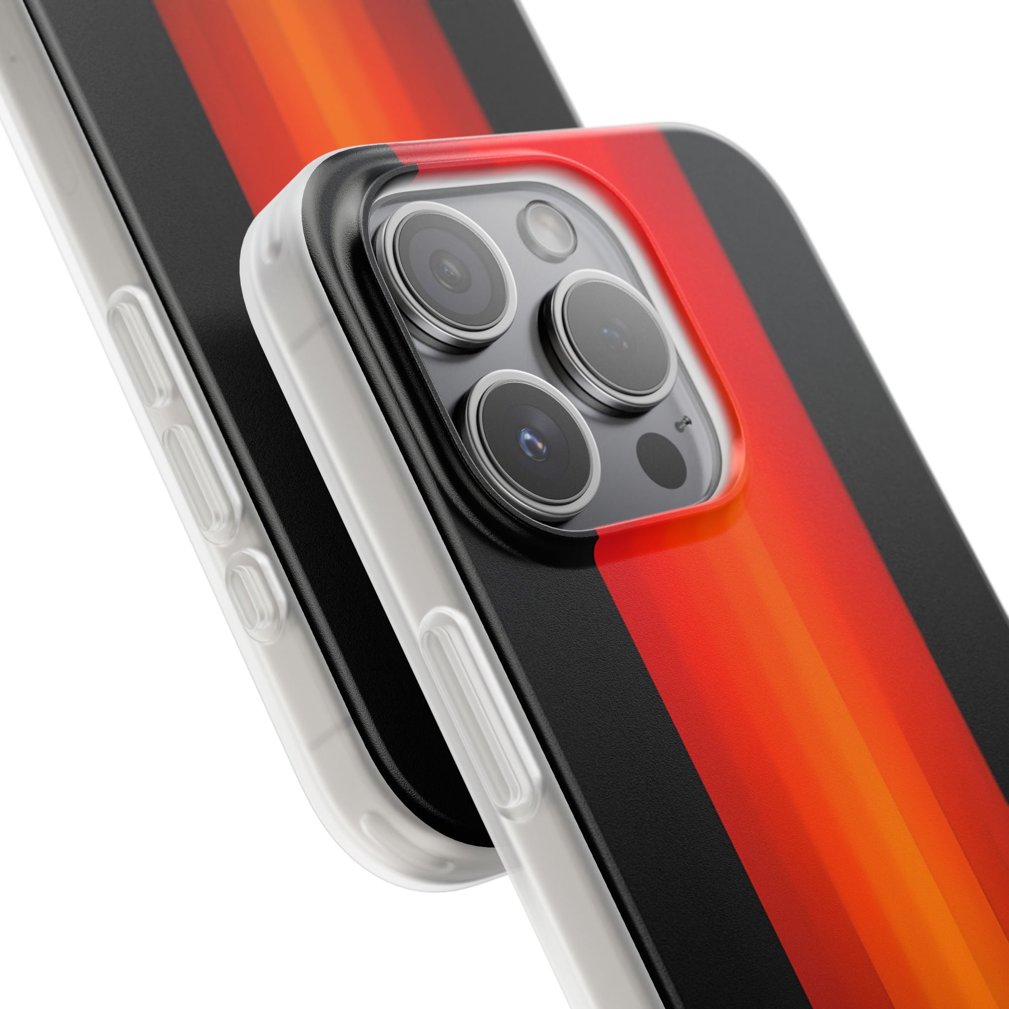 Crimson Column iPhone 15 Pro Case - Soft