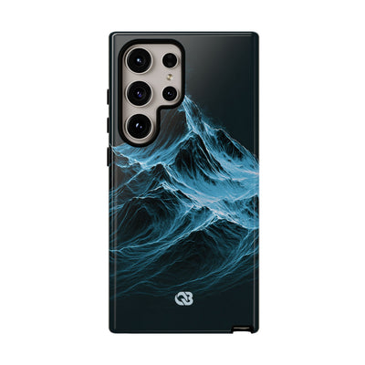 Nordic Frost Peak · Tough Phone Case for Samsung · Blue