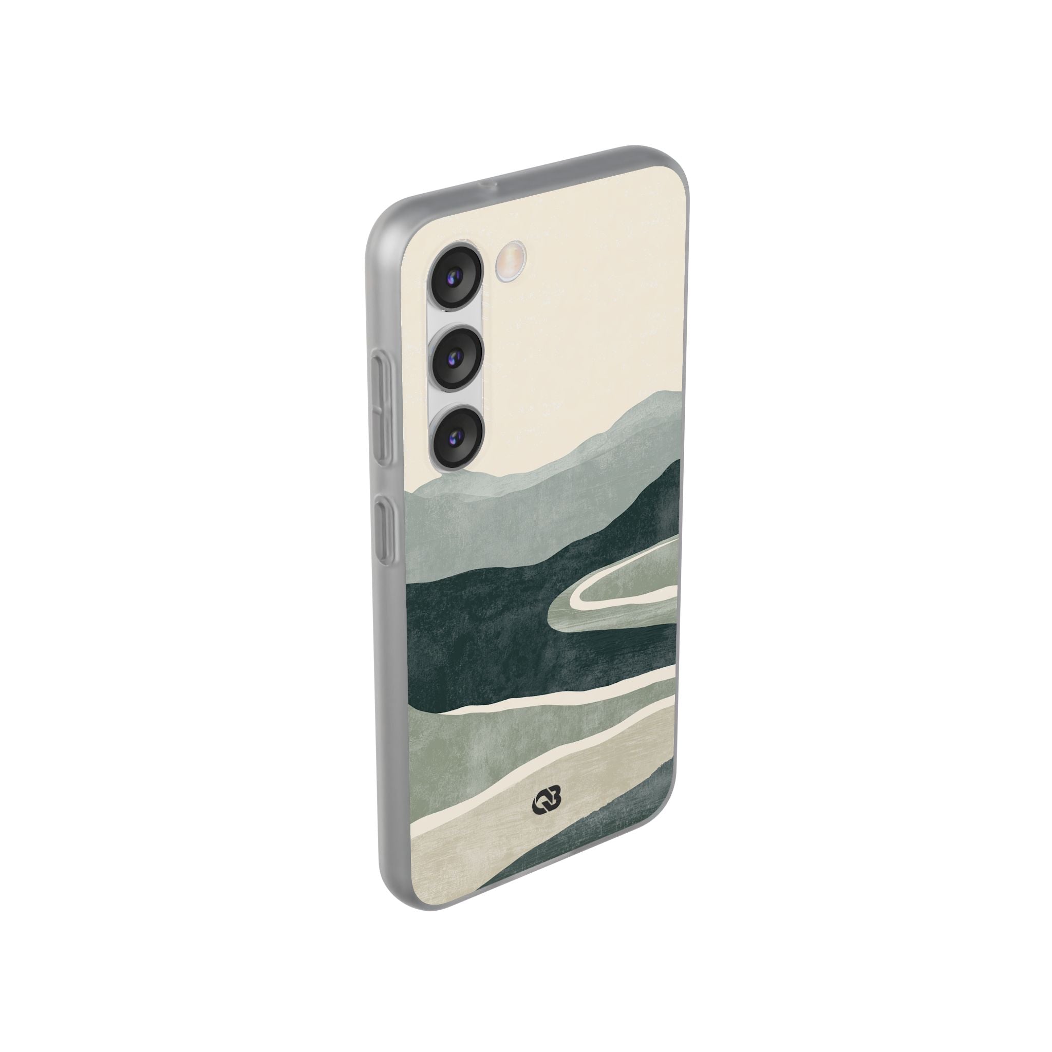 Green Lite Phone Case for Samsung - Misty Sage Valley