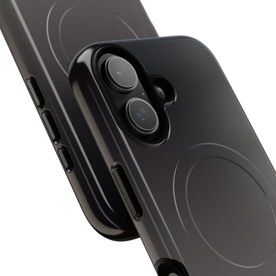 Grey Tough 2.0 Magsafe Phone Case for iPhone - Obsidian Ash Fade
