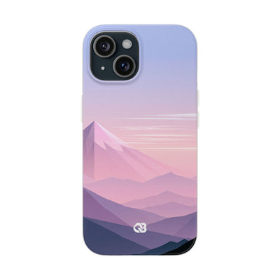 Purple Lite Phone Case for iPhone - Lavender Alpine Dawn