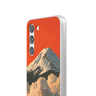 Sacred Peak Fuji · Lite Phone Case for Samsung · Orange