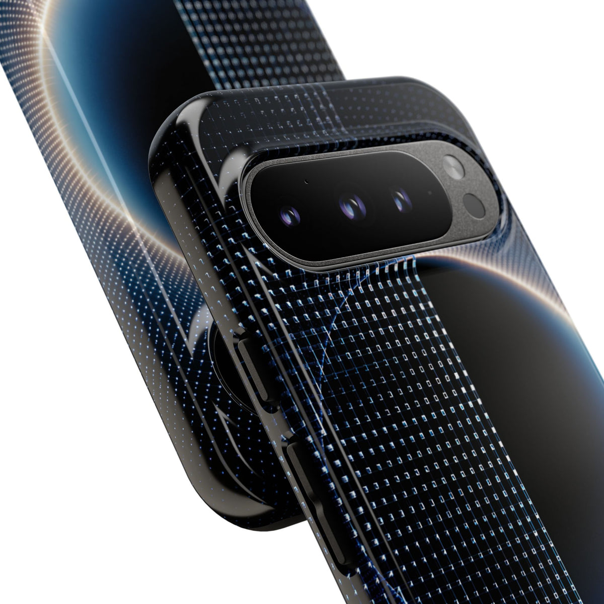Luminous Meridian · Tough Phone Case for Pixel ·  Black