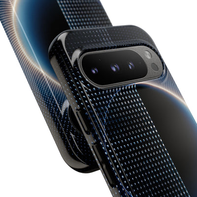 Luminous Meridian · Tough Phone Case for Pixel ·  Black
