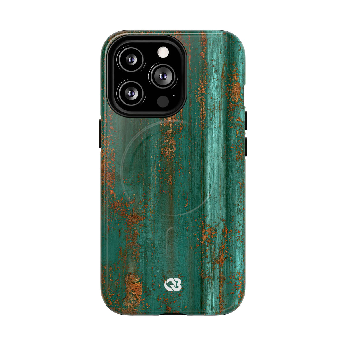 Oxidized Verdigris · Tough 2.0 Magnetic Phone Case for iPhone · Teal