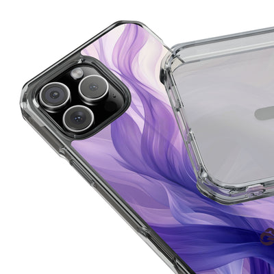 Amethyst Silk Waves · Impact Phone Case for iPhone · Magsafe