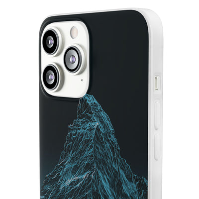 Glacial Alpine Peak · Lite Phone Case for iPhone ·  Blue
