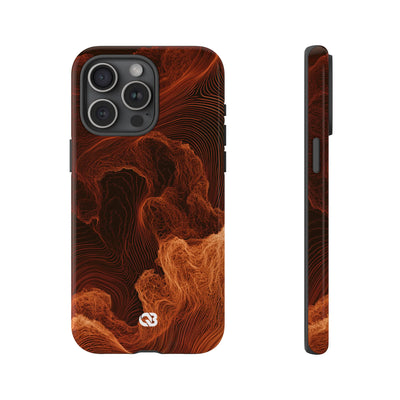 Amber Filament · Tough Phone Case for iPhone · Orange