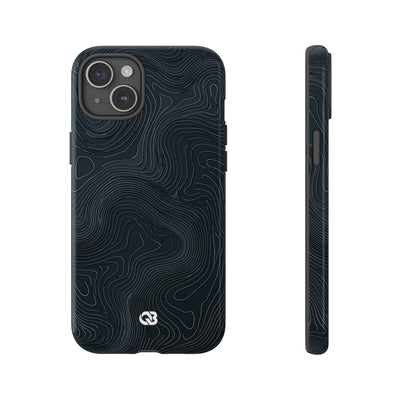 Obsidian Elevation · Tough Phone Case for iPhone · Black