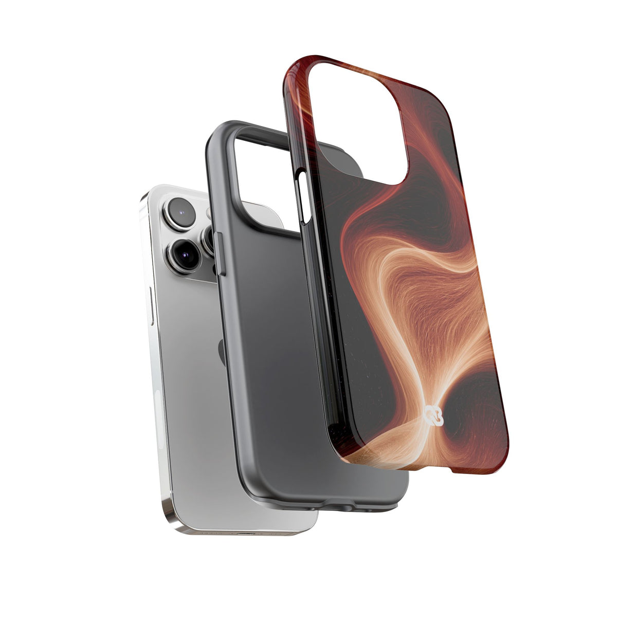 Solar Ember Flow · Tough Phone Case for iPhone · Orange