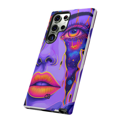 Violet Cosmic Gaze · Tough Custodia per Samsung