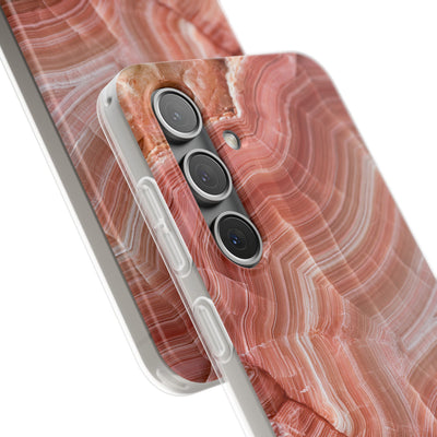 Blushing Rose Strata · Lite Phone Case for Samsung · Pink