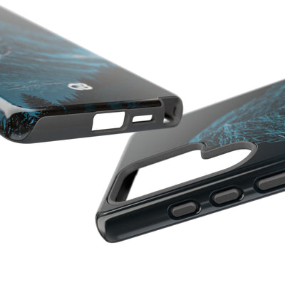 Glacial Alpine Peak · Tough Phone Case for Samsung · Blue