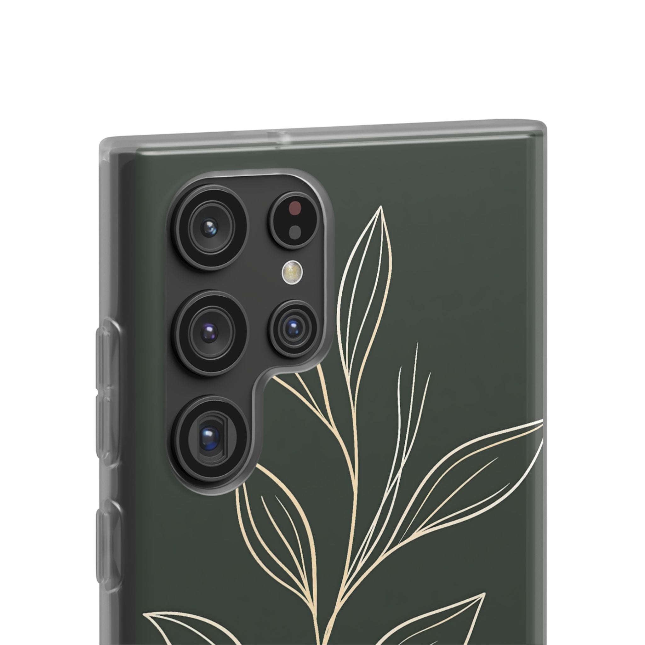 Green Lite Phone Case for Samsung - Deep Moss Willow