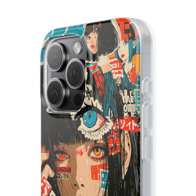 Shibuya Street Collage · Lite Phone Case for iPhone ·  Red