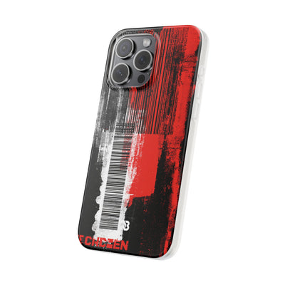 Distorted Barcode · Lite Phone Case for iPhone ·  Black