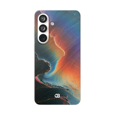 Prismatic Aura Shift · Lite Phone Case for Samsung · Blue