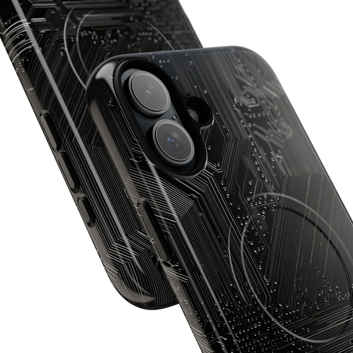 Obsidian Circuitry · Tough 2.0 Magnetic Phone Case for iPhone · Black