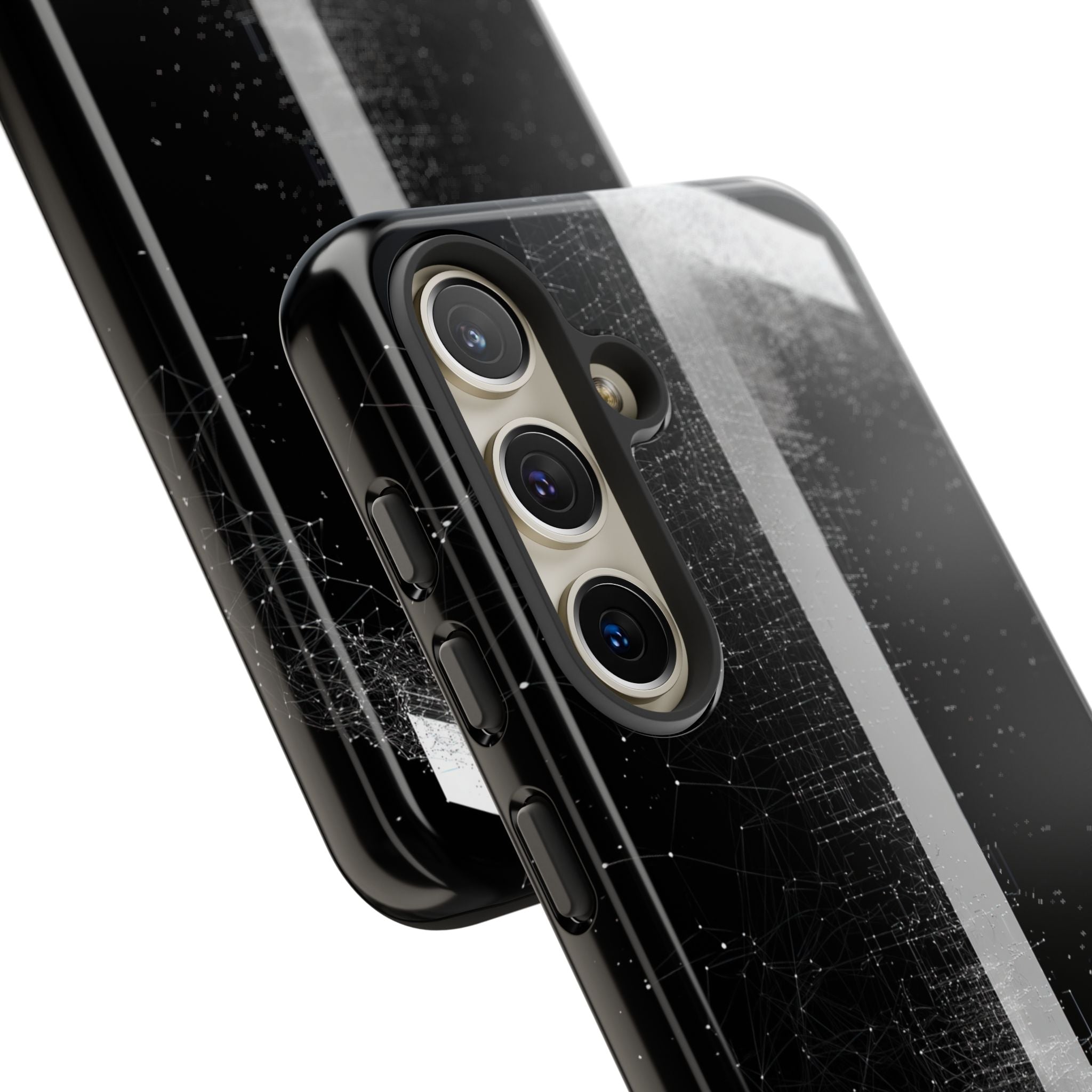 Black Tough Phone Case for Samsung - Vector Core Monolith