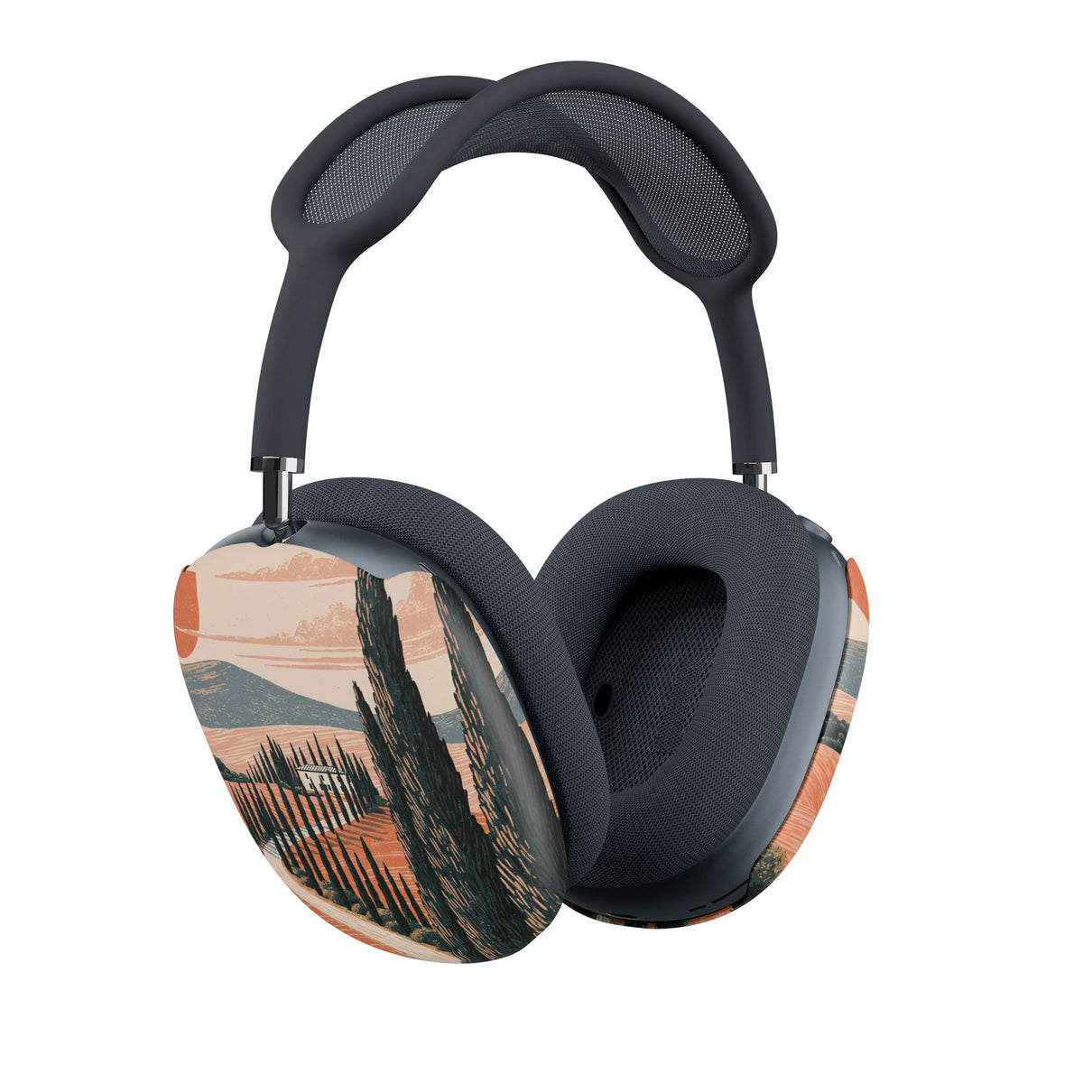 Tuscan Cypress Horizon · Hard Case for AirPods Max · Orange