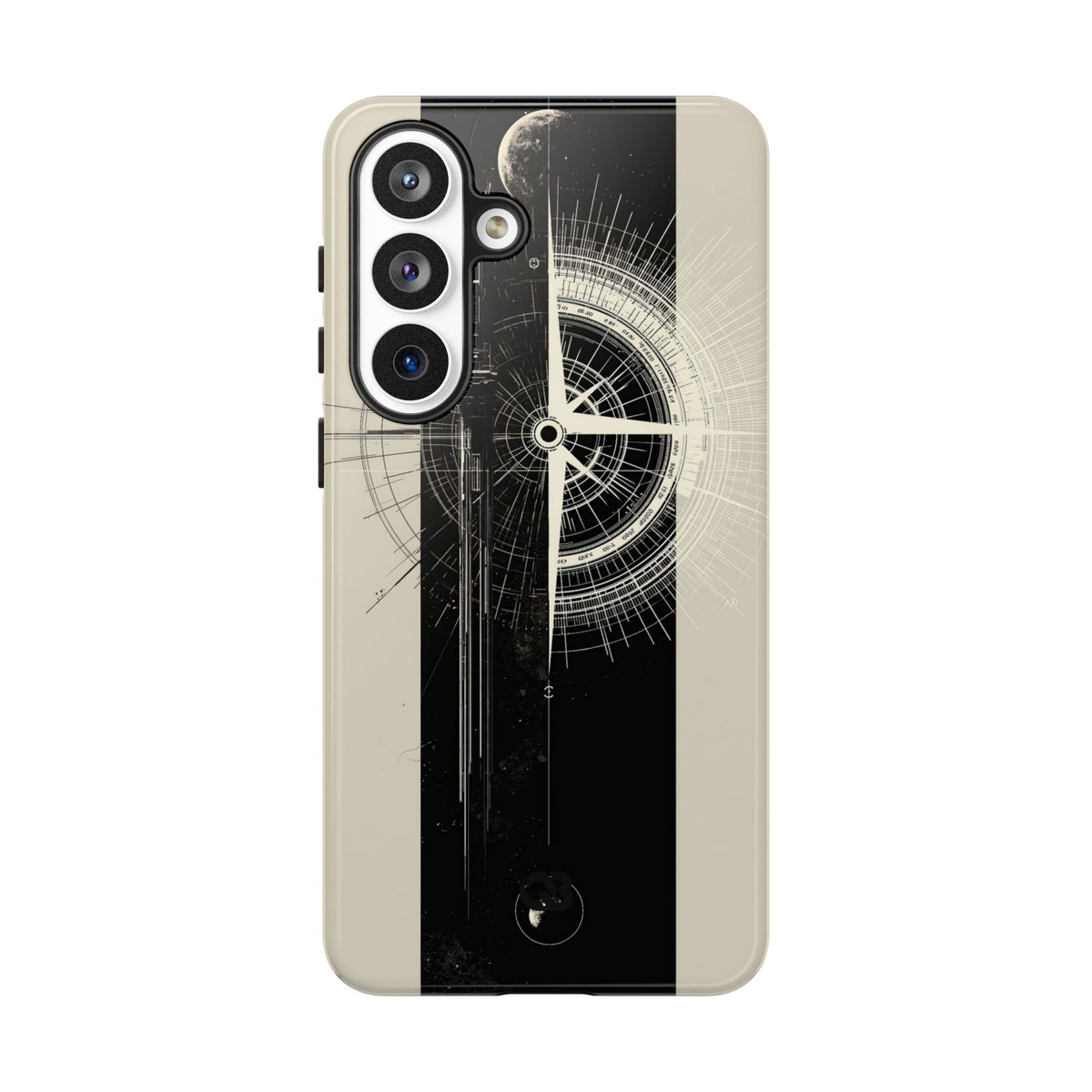 Orbital Meridian · Tough Phone Case for Samsung · Beige