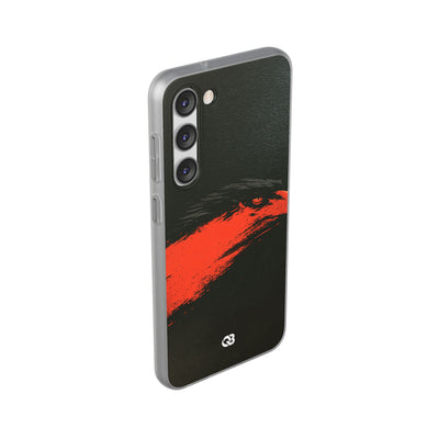 Crimson Raptor Noir · Lite Phone Case for Samsung · Black