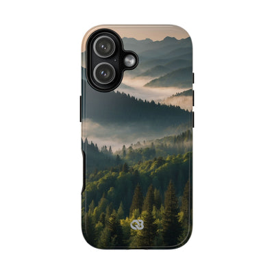 Foggy Mountain Ridge · Tough Phone Case for iPhone