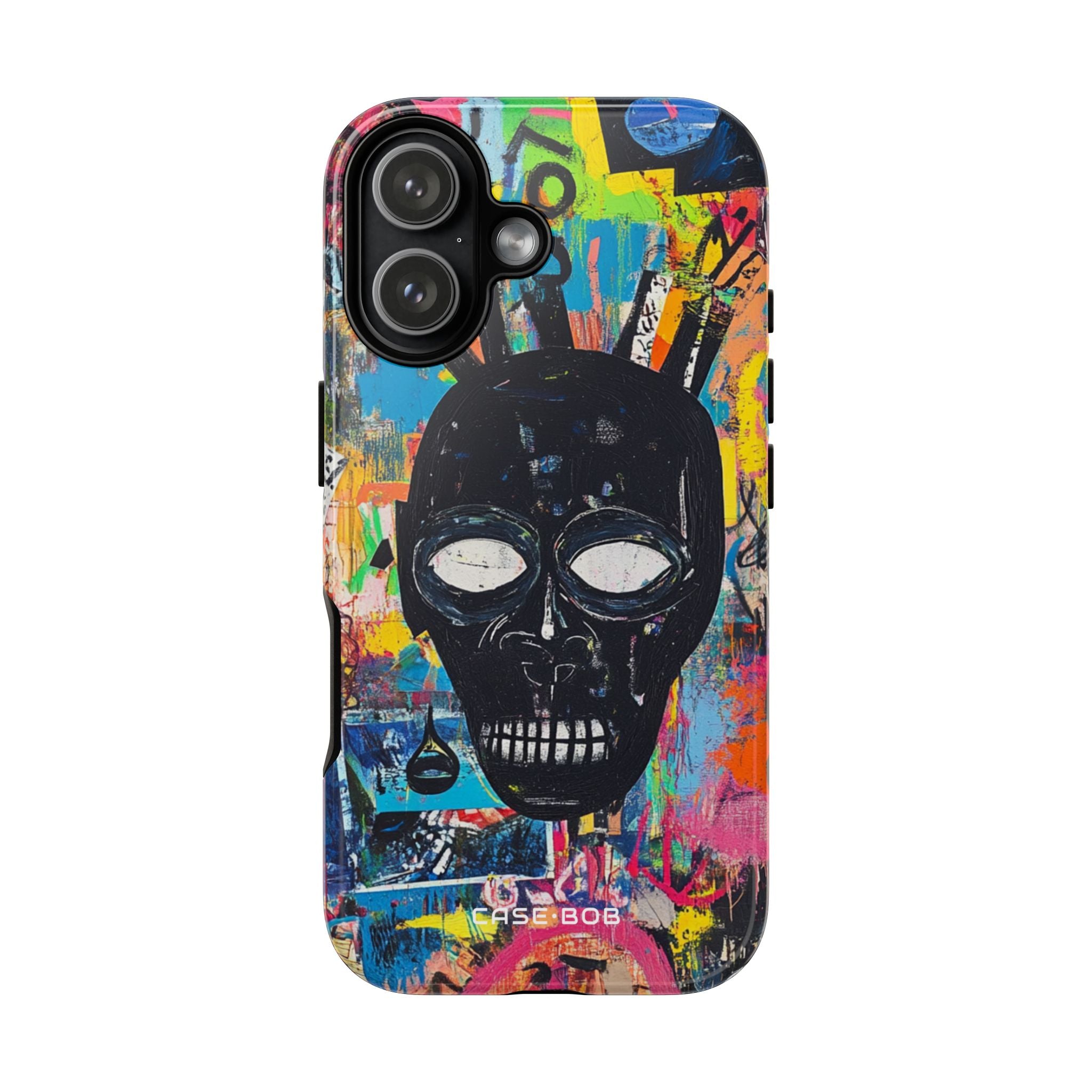 Skull Vortex iPhone 17 Case - Tough - CASE•BOB