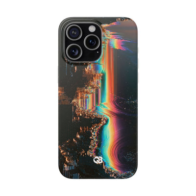 Prismatic Circuit · Lite Phone Case for iPhone ·  Black