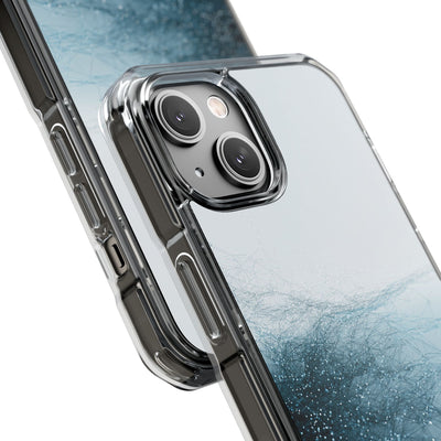Teal Impact MagSafe Phone Case for iPhone - Arctic Pulse Mesh