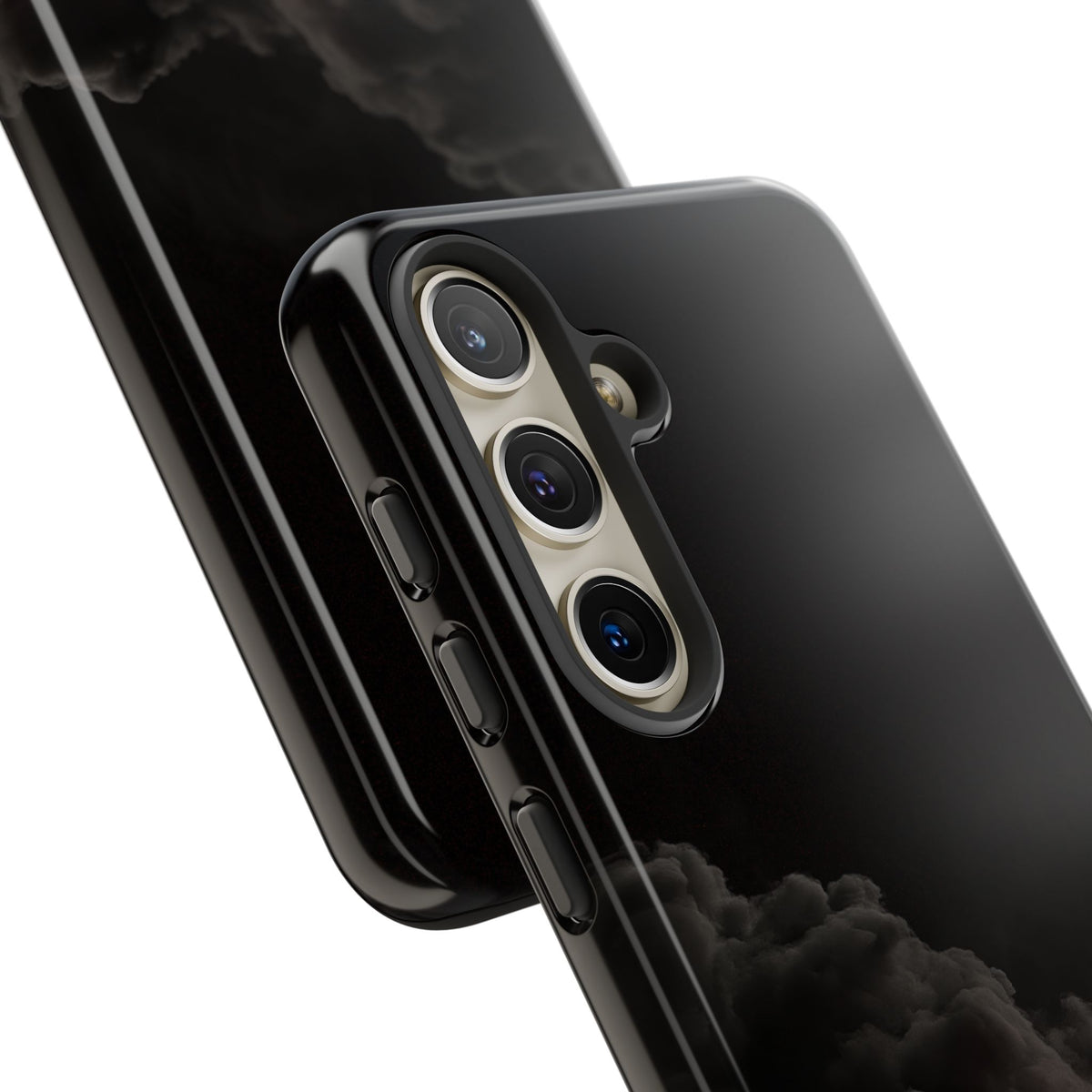 Crimson Fog Void · Tough Phone Case for Samsung · Black