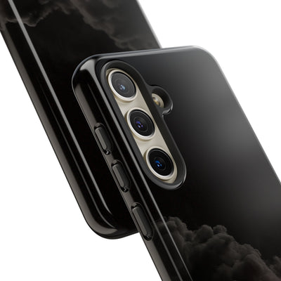 Crimson Fog Void · Tough Phone Case for Samsung · Black