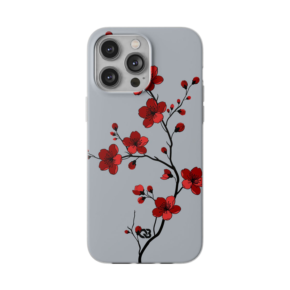 Scarlet Plum Blossom · Lite Phone Case for iPhone ·  Red
