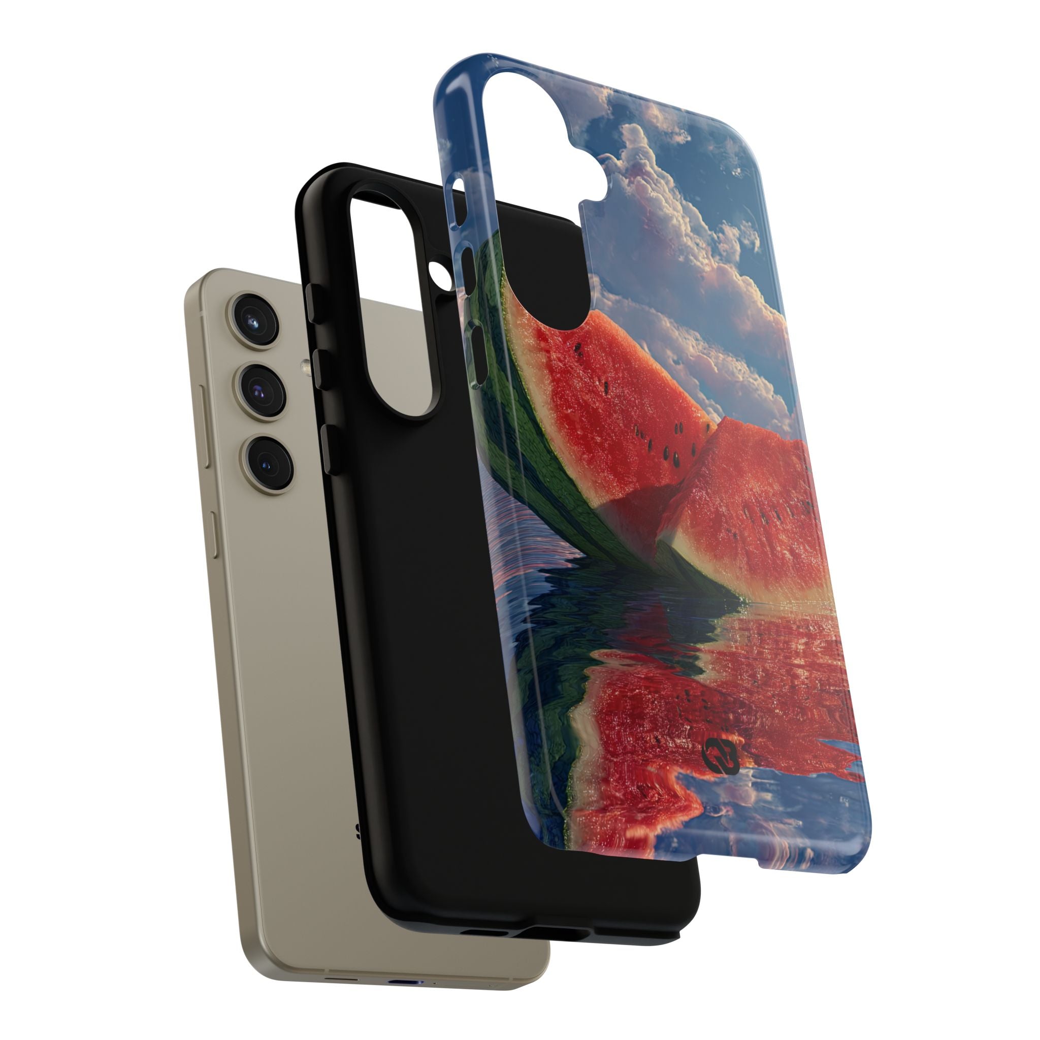 Ruby Melon Tide · Tough Coque de téléphone pour Samsung